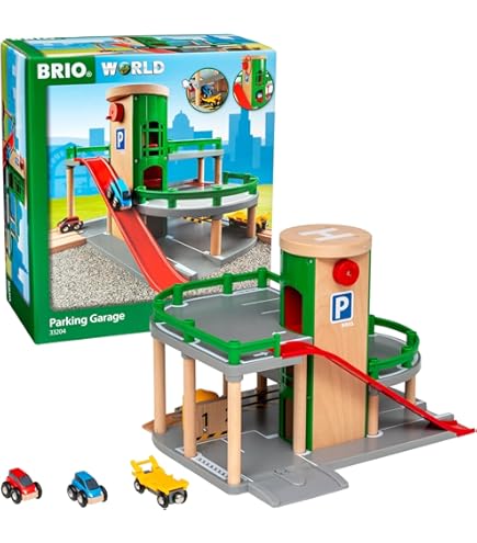 Bayer Chic 2000 - Ampio parcheggio per bambini in legno con