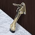 Plantex Door Stopper for Main Door - Kick Down With One Touch Gate Stopper for Home (186-Brass Antique)