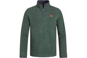 Weird Fish Errill 1/4 Zip Textured Fleece. (Jumper/Sweater/Fleece)