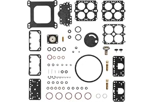 Förgasarreparationssats 159064 för Holley 4160 Serie 570-770 CFM | Komplett renoveringssats med tätningar för modeller 1850 3310 9776 80457 80670 80508