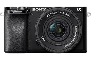 Sony Alpha 6100 | APS-C Mirrorless Camera with Sony 16-50 mm f/3.5-5.6 Power Zoom Lens (Fast 0.02s Autofocus, Eye Tracking Autofocus for Human and Animal, 4K Movie Recording and Flip Screen)