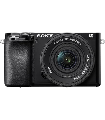 Sony Alpha a6000 Mirrorless Digital Camera - 24 MP, 16-50mm Lens