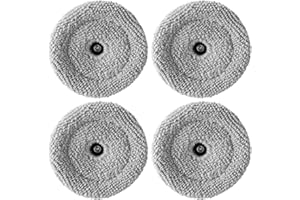 DianSung 4 pièces bord chiffon de nettoyage pour Roborock S8 MaxV Ultra, S8 Max Ultra Robot aspirateur pièce de rechange, Accessoires de rechange de Chiffon lavable en microfibre