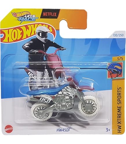 Hot Wheels HW450F HW Xtreme Sports Car, 5/5, Orange and Black