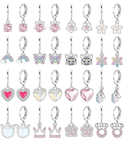 Orecchini A Cerchio E Pendenti In Labradorite - Gioielli - Orecchi