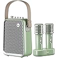 Divoom Songbird Karaoke Bluetooth Speaker - Portable and Fun Audio - Green