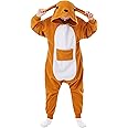 CANASOUR Kids Christmas Onesie Halloween Costumes Anime Cosplay Animal One Piece Pajamas 4-12 Years Girls Boys