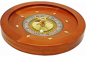 HOT GAMES Ruleta Bak 36 cm Mahonie hout/metaal