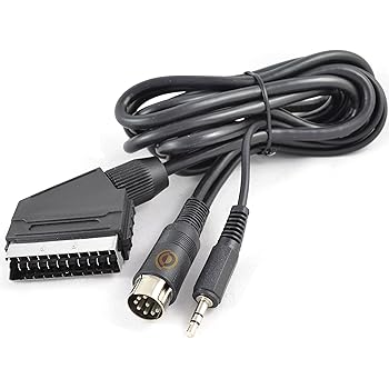 Câble Péritel Officiel SEGA Pour Megadrive 1 / Master System Et 2 - Model 3085