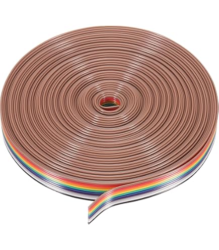 Produktbild von POPESQ IDC Flachbandkabel 14-polig 2m – Raster 2,54 Mm, Für Verbindungen