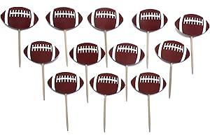 No Huddle Cupcake Topper American Football Deko 16er und 24er Sets Superbowl