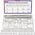 Taiss 560PCS 2.54mm JST-XH Connector Kit 2.54mm 2/3/4/5/6 Pin Housing Female and Male Adapter Cable Connector Plug,JST Connector Female Pin Head Connector Adapter Plug