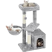 Arbre à Chat Mural,4 En 1 Ensemble De Meubles Muraux Avec Griffoir,Étagères Murales Pour Chat,Parcours Mural Chats En Bois - Animalerie