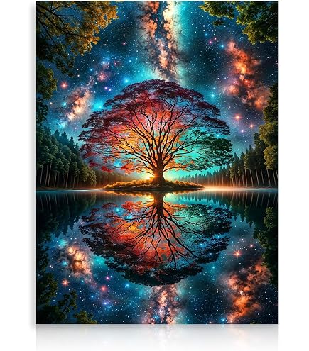 PLGG Poster sur toile Chakras et Mantras - Chakra Yoga Mudras - Décoration de chambre à coucher, bureau, chambre - Cadeau - 30 x 45 cm - Sans cadre