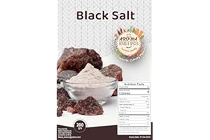 AROMA HERBS & SPICES SUPREME QUALITY Black Salt FINE l 200gm | Kala Namak l Premium Quality l Authentic | PURE