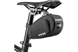 ROCKBROS Satteltasche für Fahrrad Praktisch Fahrradtasche mit Schnellverschluss Tasche für MTB Rennrad Faltrad ca. 1L