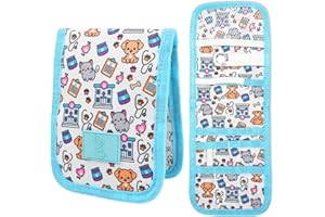 Ph Pro Heat Porta Penne Infermieri da Tasca - Infermiere Accessori con Calamite - Organizer Infermiere - Porta Oggetti Infermiera Tasca. (Animales)