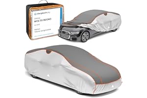 WALSER telo antigrandine per auto, Perma Protect, prodotto Molto Buono* copertura per auto antigrandine, certificato dal TÜV Austria* telo protettivo idrorepellente, Copriauto Misura 3