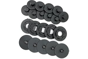 Click&Fit 5Pcs CAR MAT Floor Carpet Fastening Clips for VW Audi and other brands 8E08642299B9 8E0864227 floor accessories