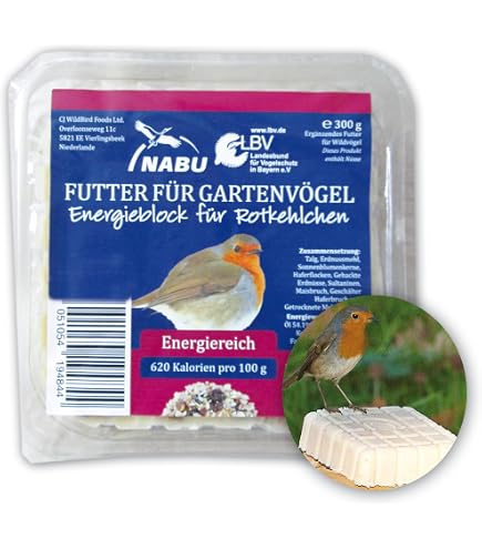 Premium Futter Für Wildvögel - Meisen, Rotkehlchen, Amseln