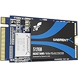 Sabrent SSD 512GB, SSD Interno, SSD NVMe PCIe M.2 2242, Disco a Stato Solido ad Alte Prestazioni, senza DRAM, Lettura fino a 