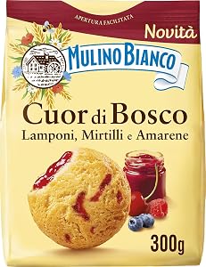 Mulino Bianco Biscotti Frollini Cuor di Bosco 300 g