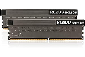KLEVV Bolt X Kit de 16GB (8GB x2) 3200MT/s Memoria para Gamers DDR4-RAM XMP 2.0 no RGB Overclocking de Alto Rendimiento