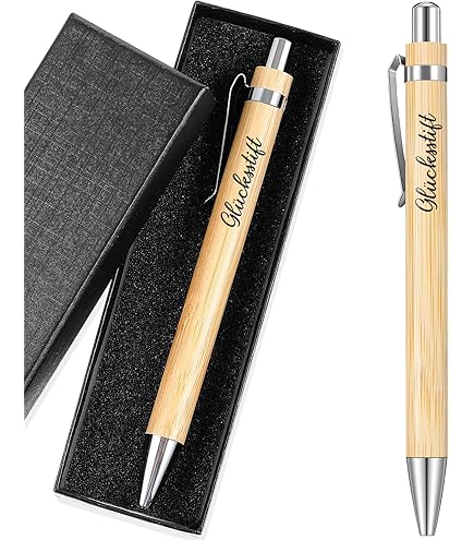 Tenare Dankjewel-cadeaus, balpen-cadeaus, houten balpen met spreuk