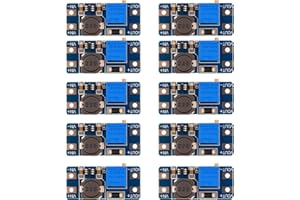 DC-DC Step Up Boost Converter 2V-24V bis 5V-28V Spannungswandler LAOMAO Netzteil Power Module Kompatibel für Arduino(Pack of 10)