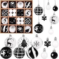 Relaxdays kerstballen set van 100, met glitters, glanzend en mat, kerstboomversiering, 10 designs, blauw