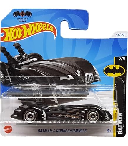Hot Wheels - Batmobile - Batman 1/5 - HTC83 - Short Card