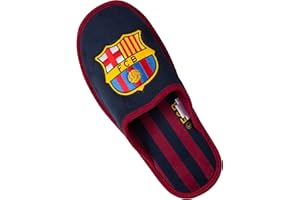 Fc Barcelone Chaussons Barca - Collection Officielle Taille Adulte Homme
