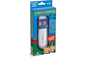 TOP TRUMPS Winning Moves Gra Piggs gra w kości - dla wszystkich w wieku 6+, dla 2 i więcej graczy. Rzuć świnki i sprawdź, ile punktów zdobyłeś!