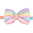 Mutt of Course Marshmallow Rainbow Bow(L)