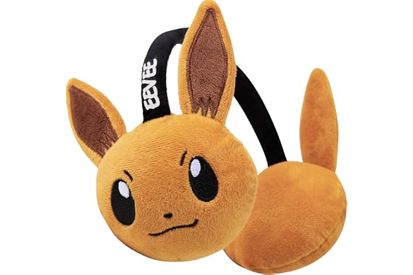 Pokemon öronmuffar (Eevee), flerfärgad, en storlek
