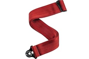 D'Addario Auto Lock Gitarrengurt, Blutrot