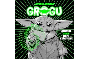 2026 CALENDAR STAR WARS THE MANDALORIAN GROGU MINI MONTH TO VIEW SQUARE WALL CALENDAR OFFICIAL PRODUCT