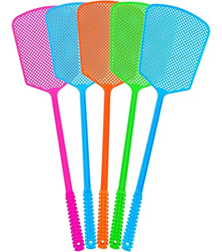 2pcs Tapette à Mouches,Extensible à Mouche,Tapetteà Mouche Telescopique Avec Poignée Télescopique En Acier Inoxydable,Tapette à - Au Quotidien