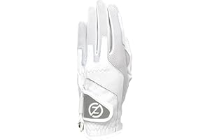 Zero Friction Ladies' Compression-Fit Synthetic Golf Gloves, Universal Fit One Size