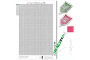 LANKYBOX Mystery Diamond Painting Kits for Adult，Round Diamonds Full Drill DIY 5D Mysterious Diamond Painting，Children Diamond Painting Art Cross Stitch Crystal Crafts Family Decoration 35 x 45cm