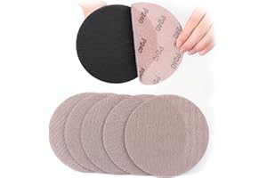 Sruhrak 150mm Mesh Sanding Discs, 30 PCS Net Sandpaper 240 Grit Hook and Loop Sanding Pads for Drywall Sander Efficient Dust Removal Random Orbital Sander Polishing
