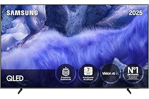 Samsung TV 65 Pulgadas QLED QEF1 4K Smart TV con Vision AI, 100% Volumen de Color con Quantum Dot y más de 500 Canales TV Plus