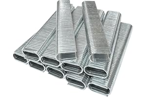 AERZETIX - Juego de 2000 grapas redondeado en forma ''U'' 10.0x6.3mm - accesorio de grapado - para grapadora manual - para cables - C49640