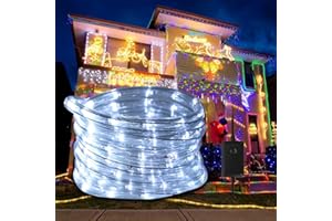 Ikodm LED Lichterschlauch Aussen 30m, 720 LEDs Lichtschlauch mit Timer & 8 Modi, Lichterschlauch Außen wasserfest weiß, LED Lichtschlauch für Garten Fest Weihnachten Hochzeit