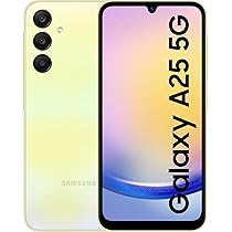 Samsung Galaxy A25 5G (Yellow, 8GB, 128GB Storage) | 50 MP Main