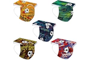 DeaAmyGline 50/100 Stück Kinder Mundschutz mit Bunt Motiv Einweg Mund und Nasenschutz 3-lagige Atmungsaktiv Geruchlos Farbige Gemustert Einmal Halstücher Masken Tücher Schal für Mädchen Jungen