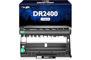 Meagiis DR2400 Unidad de Tambor Compatible con Brother DR2400 DR-2400 Tambor para Brother DCP-L2530DW DCP-L2510D HL-L2350DW HL-L2357DW MFC-L2710DW MFC-L2710DN MFC-L2730DW MFC-L2750DW (1 Paquete)