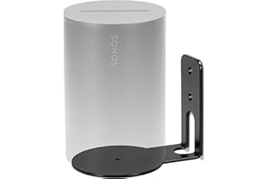 SX-Concept® Support mural Era 100 - Pour Sonos Era 100 - Variante droite - Peu encombrant - Fabriqué en Allemagne - Noir