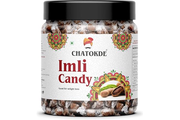 CHATOKDE Imli Candy, Khatti, Methi Imli, Tamarind Twist Candy, Tamarind Candy - 400Gm