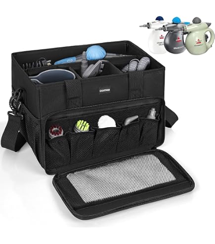 thumbnail image 2 of Carry Bag For Wagner Spraytech C900134 Portable Steam Cleaner - Adjustable, Extra Pockets 2 of 12